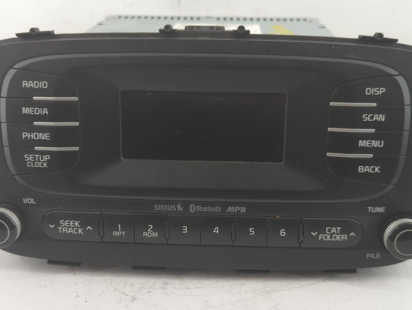 2014-2016 Kia Soul Radio AM FM Cd Player Receiver Replacement P/N:96170-B2090CA Fits Fits 2014 2015 2016 OEM Used Auto Parts