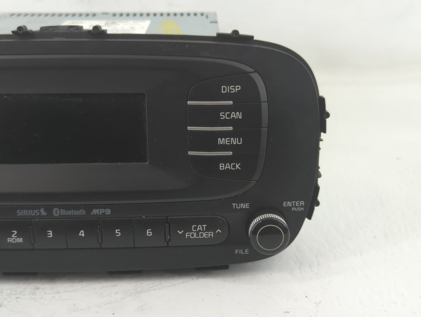 2014-2016 Kia Soul Radio AM FM Cd Player Receiver Replacement P/N:96170-B2090CA Fits Fits 2014 2015 2016 OEM Used Auto Parts