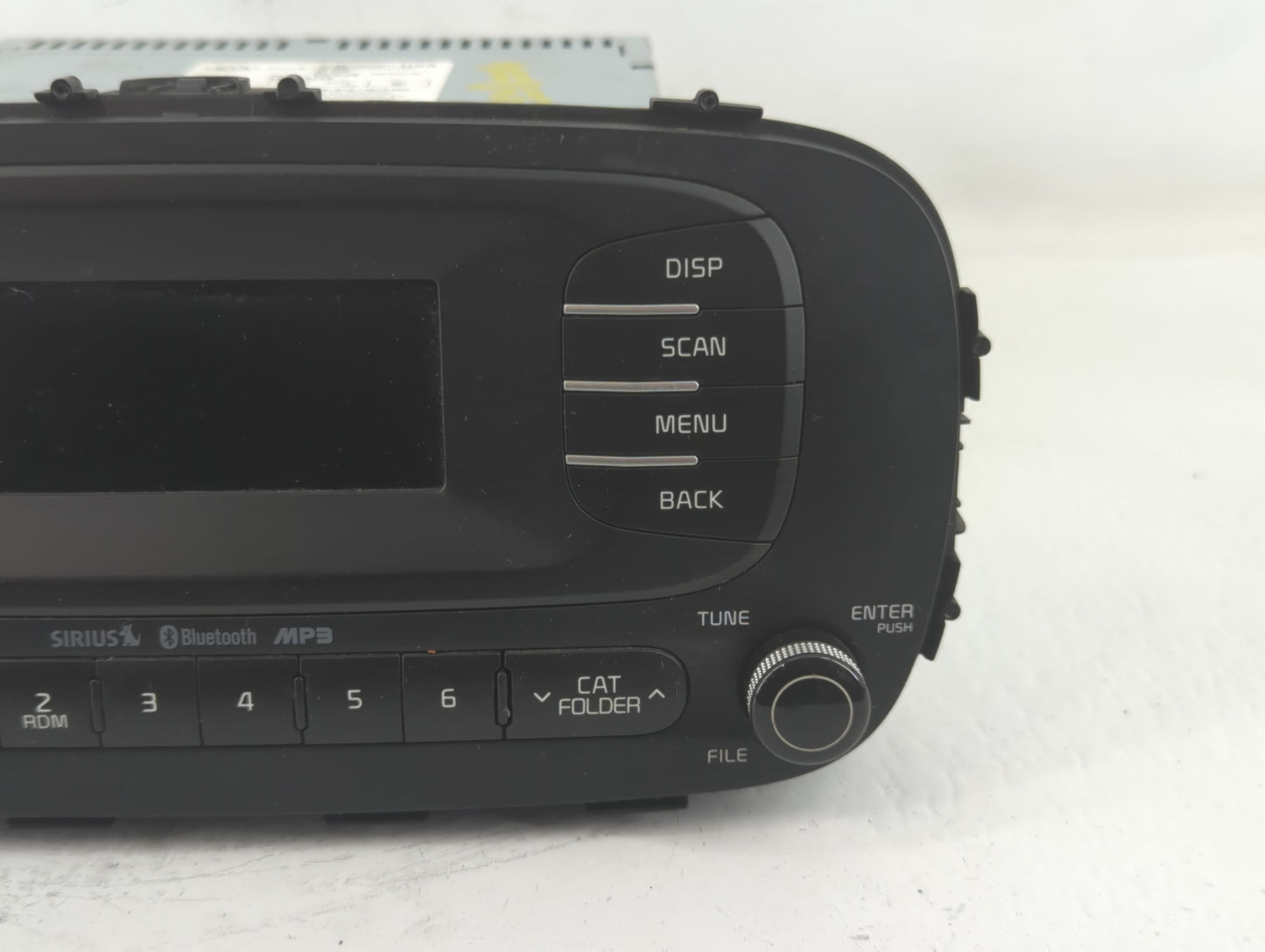 2014-2016 Kia Soul Radio AM FM Cd Player Receiver Replacement P/N:96170-B2090CA Fits Fits 2014 2015 2016 OEM Used Auto Parts