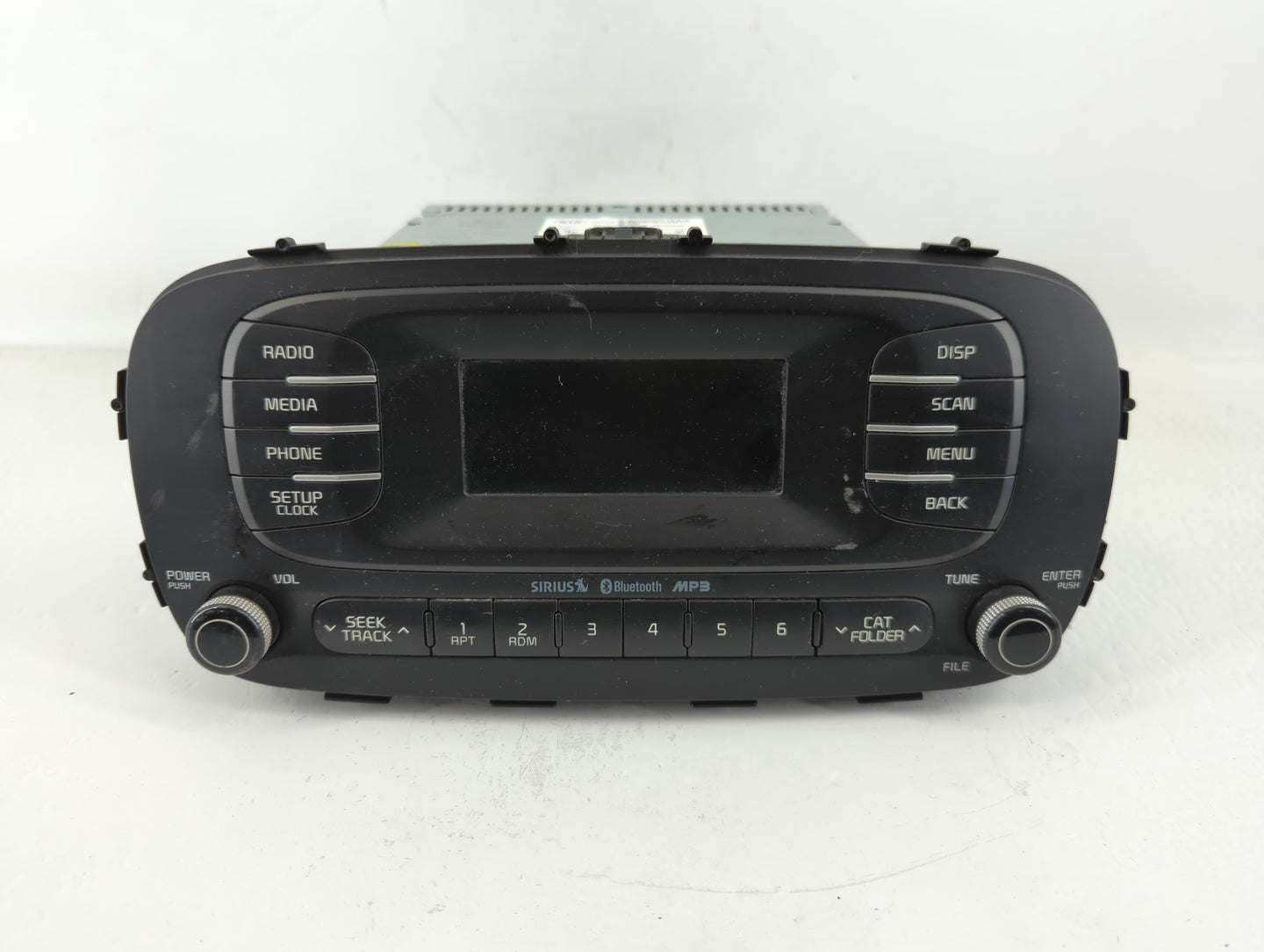 2014-2016 Kia Soul Radio AM FM Cd Player Receiver Replacement P/N:96170-B2090CA Fits Fits 2014 2015 2016 OEM Used Auto Parts