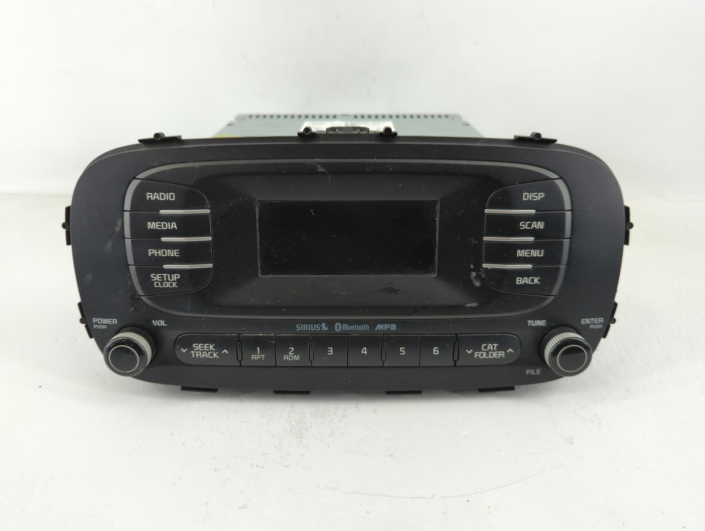 2014-2016 Kia Soul Radio AM FM Cd Player Receiver Replacement P/N:96170-B2090CA Fits Fits 2014 2015 2016 OEM Used Auto Parts