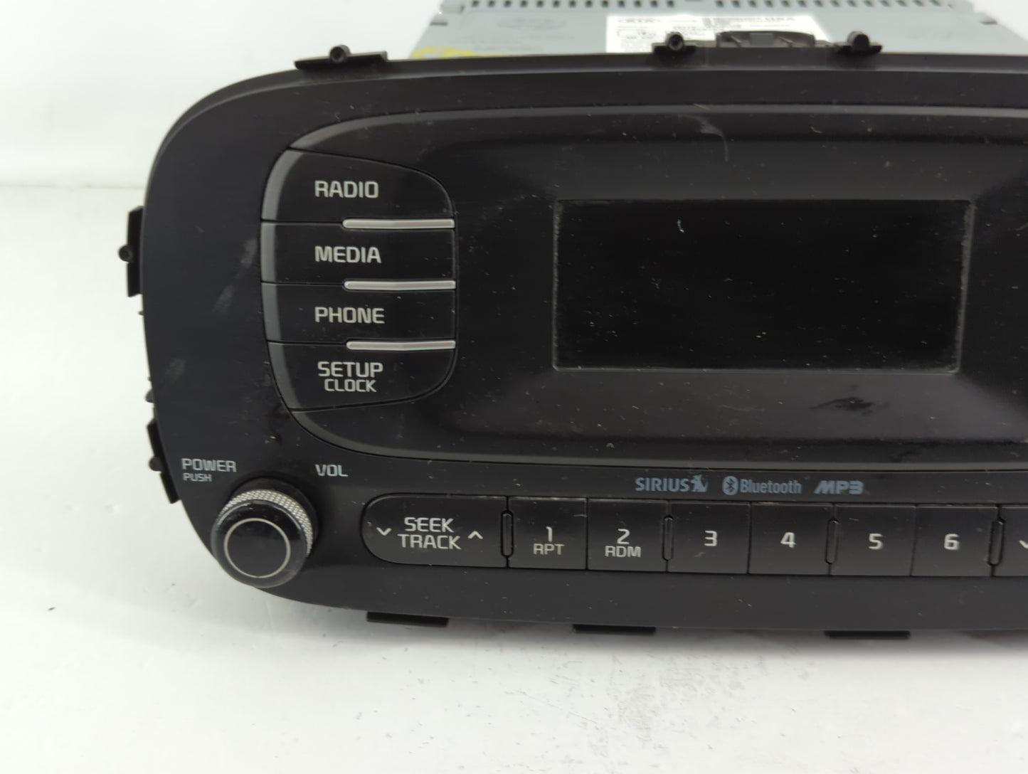 2014-2016 Kia Soul Radio AM FM Cd Player Receiver Replacement P/N:96170-B2090CA Fits Fits 2014 2015 2016 OEM Used Auto Parts