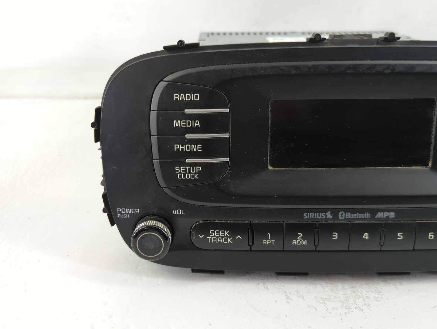 2014-2016 Kia Soul Radio AM FM Cd Player Receiver Replacement P/N:96170-B2090CA Fits Fits 2014 2015 2016 OEM Used Auto Parts
