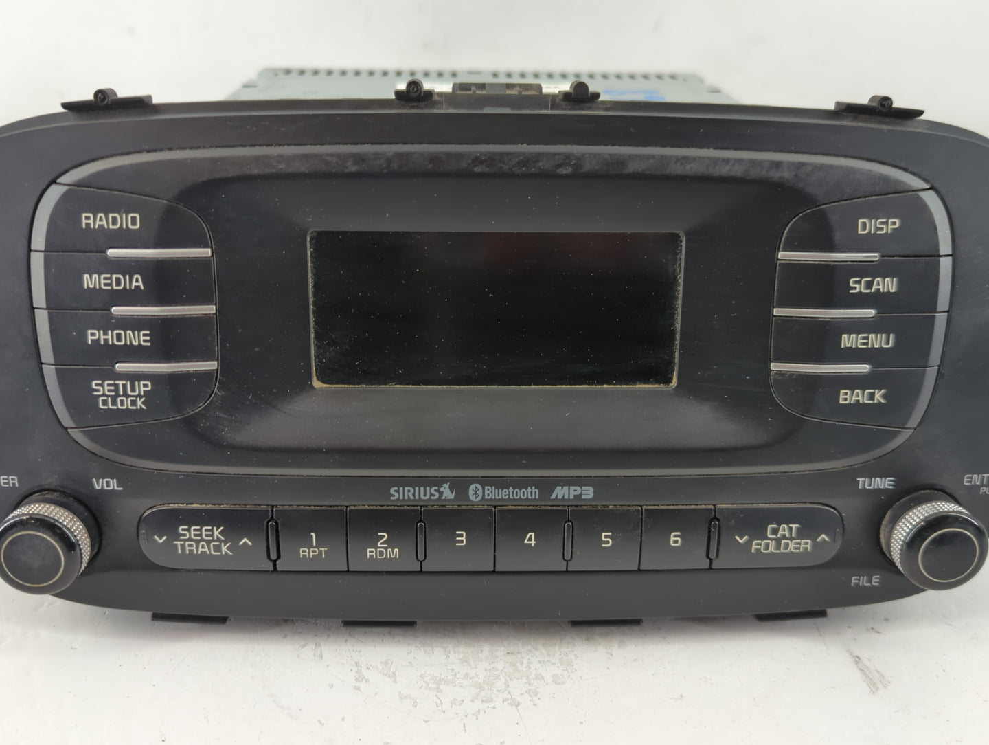2014-2016 Kia Soul Radio AM FM Cd Player Receiver Replacement P/N:96170-B2090CA Fits Fits 2014 2015 2016 OEM Used Auto Parts