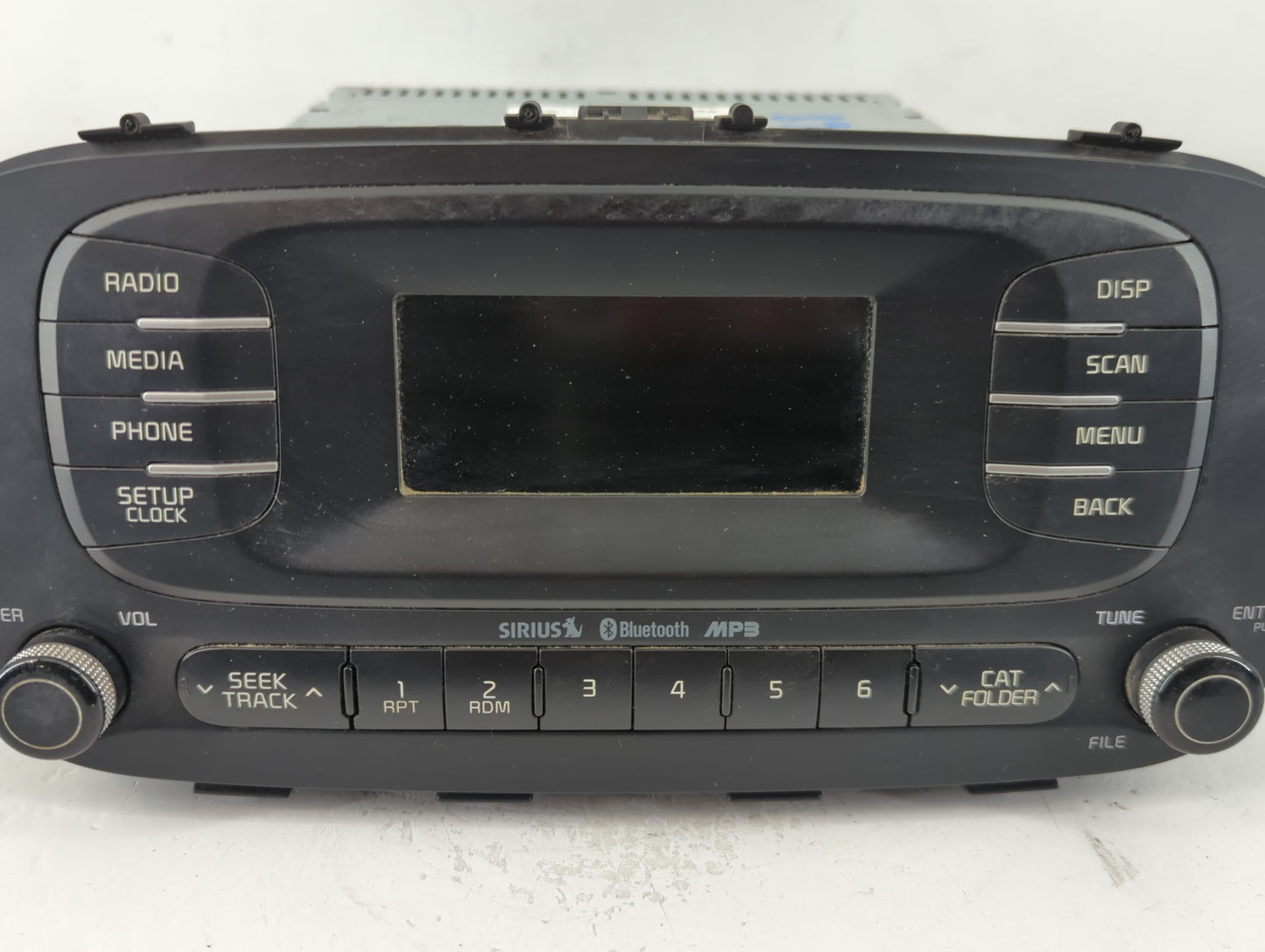 2014-2016 Kia Soul Radio AM FM Cd Player Receiver Replacement P/N:96170-B2090CA Fits Fits 2014 2015 2016 OEM Used Auto Parts