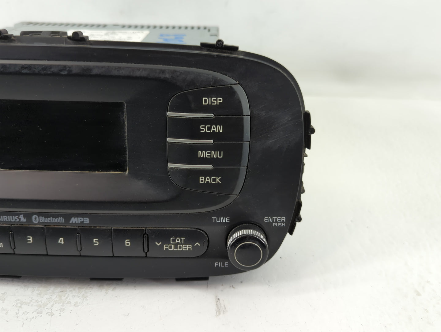 2014-2016 Kia Soul Radio AM FM Cd Player Receiver Replacement P/N:96170-B2090CA Fits Fits 2014 2015 2016 OEM Used Auto Parts