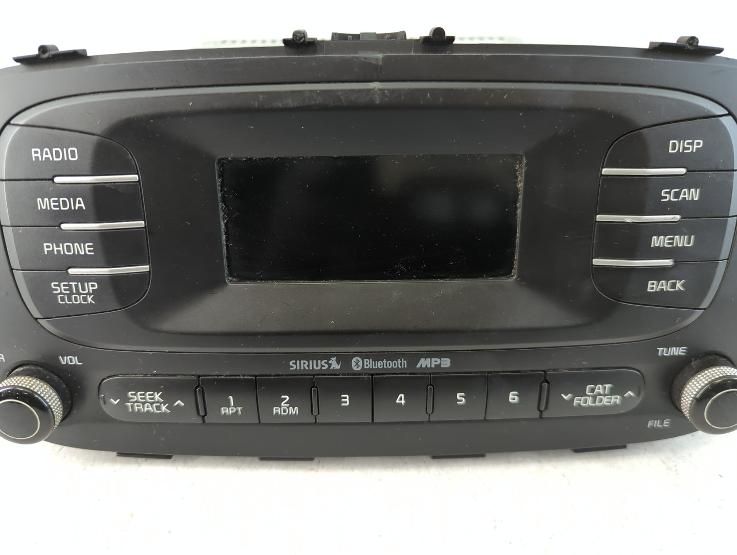 2014-2016 Kia Soul Radio AM FM Cd Player Receiver Replacement P/N:96170-B2090CA Fits Fits 2014 2015 2016 OEM Used Auto Parts