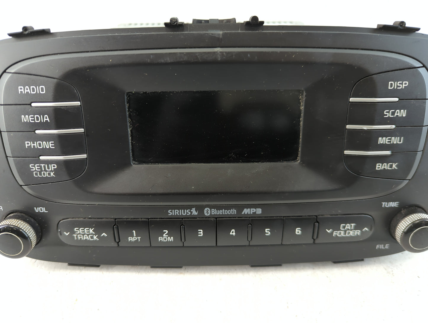 2014-2016 Kia Soul Radio AM FM Cd Player Receiver Replacement P/N:96170-B2090CA Fits Fits 2014 2015 2016 OEM Used Auto Parts