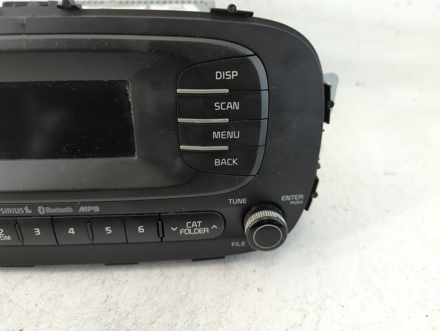 2014-2016 Kia Soul Radio AM FM Cd Player Receiver Replacement P/N:96170-B2090CA Fits Fits 2014 2015 2016 OEM Used Auto Parts