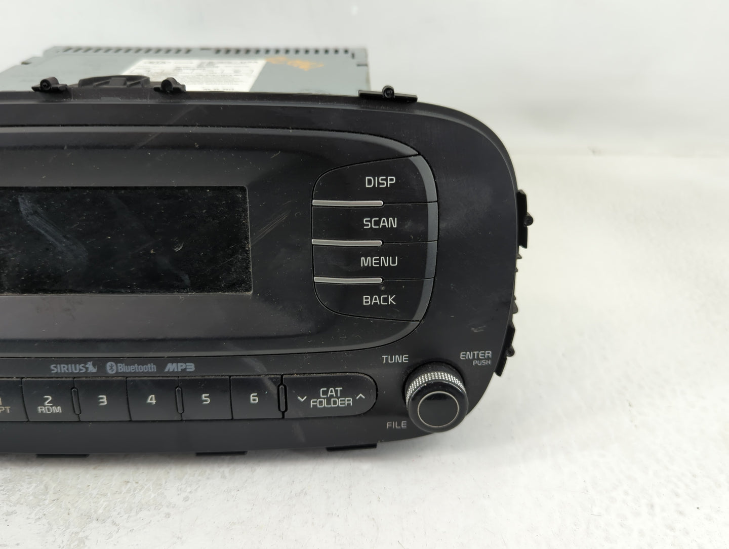 2014-2016 Kia Soul Radio AM FM Cd Player Receiver Replacement P/N:96170-B2090CA Fits Fits 2014 2015 2016 OEM Used Auto Parts