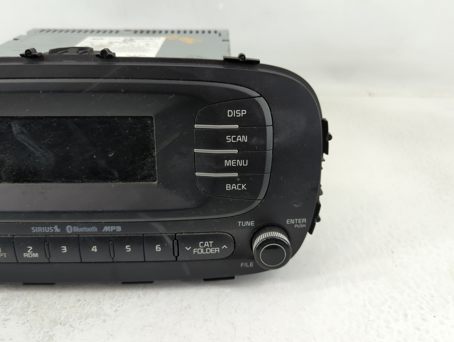 2014-2016 Kia Soul Radio AM FM Cd Player Receiver Replacement P/N:96170-B2090CA Fits Fits 2014 2015 2016 OEM Used Auto Parts
