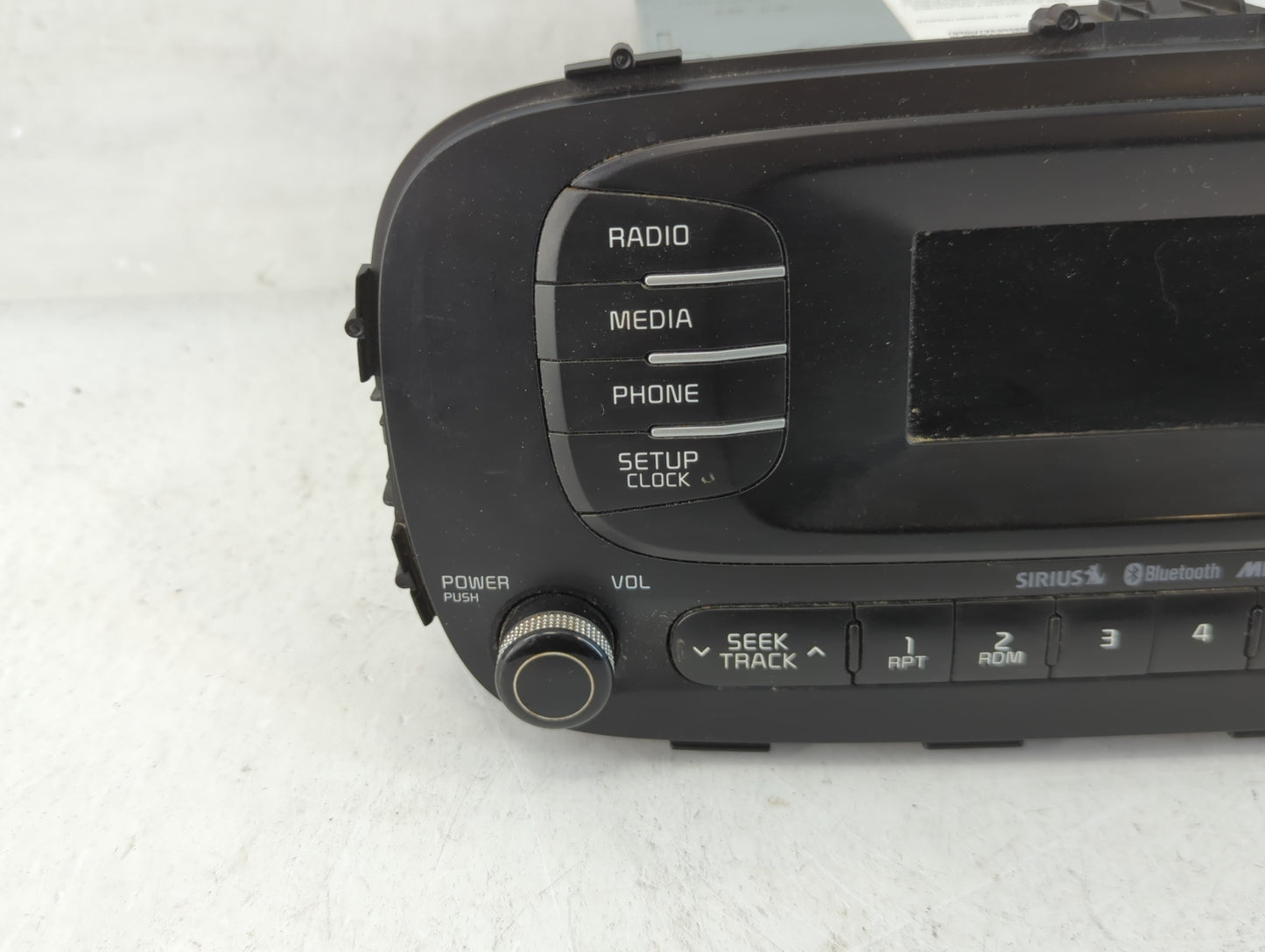 2014-2016 Kia Soul Radio AM FM Cd Player Receiver Replacement P/N:96170-B2090CA Fits Fits 2014 2015 2016 OEM Used Auto Parts