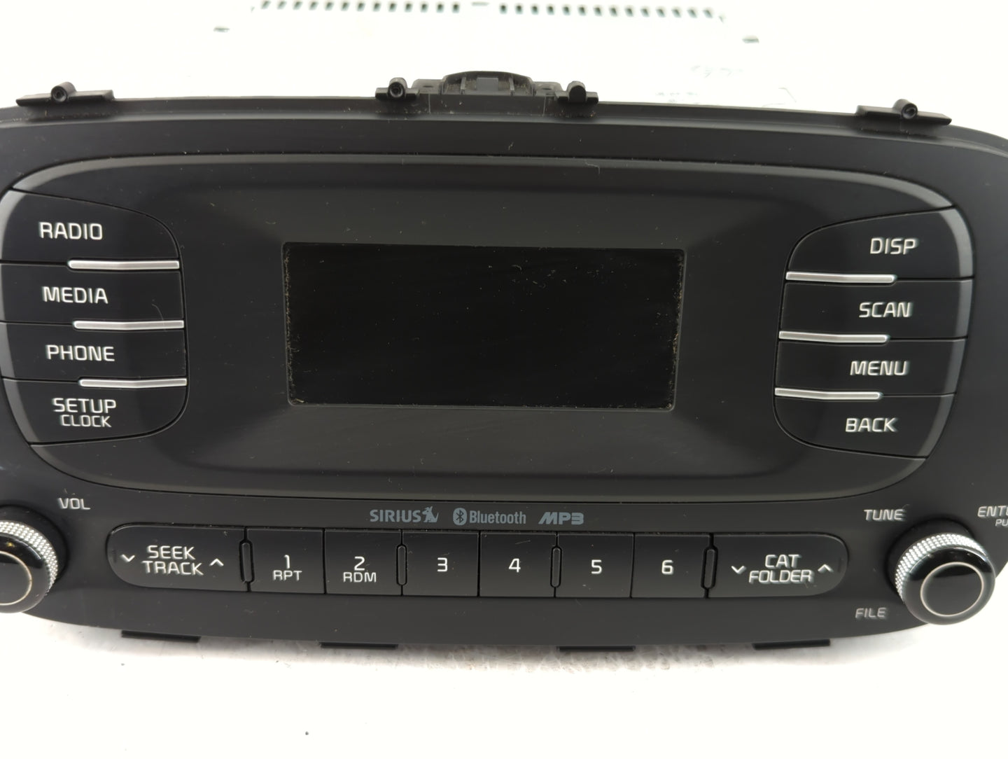 2014-2016 Kia Soul Radio AM FM Cd Player Receiver Replacement P/N:96170-B2090CA Fits Fits 2014 2015 2016 OEM Used Auto Parts