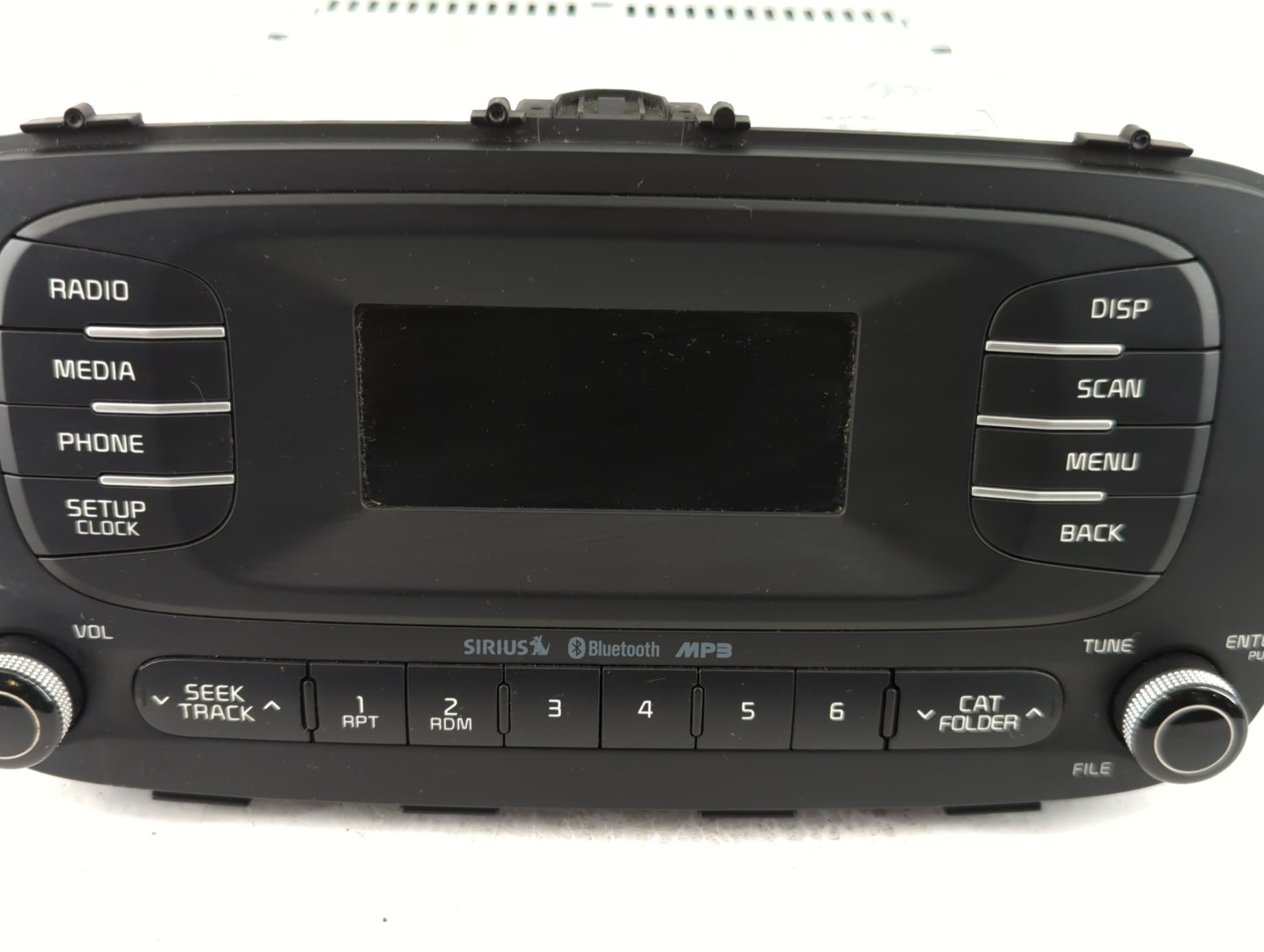 2014-2016 Kia Soul Radio AM FM Cd Player Receiver Replacement P/N:96170-B2090CA Fits Fits 2014 2015 2016 OEM Used Auto Parts