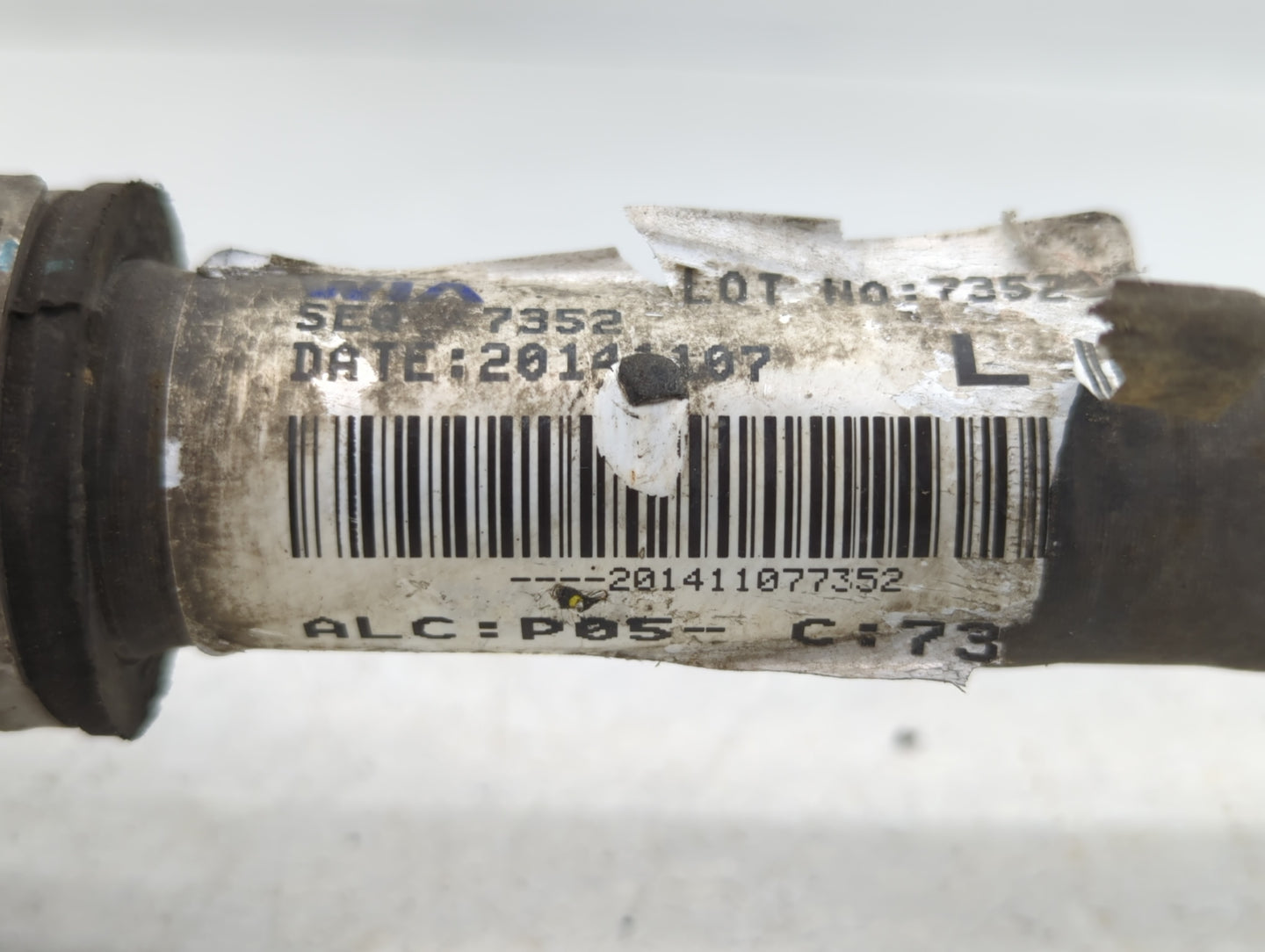 2014-2019 Kia Soul Axle Shaft Front Driver Cv C/v - Oemusedautoparts1.com