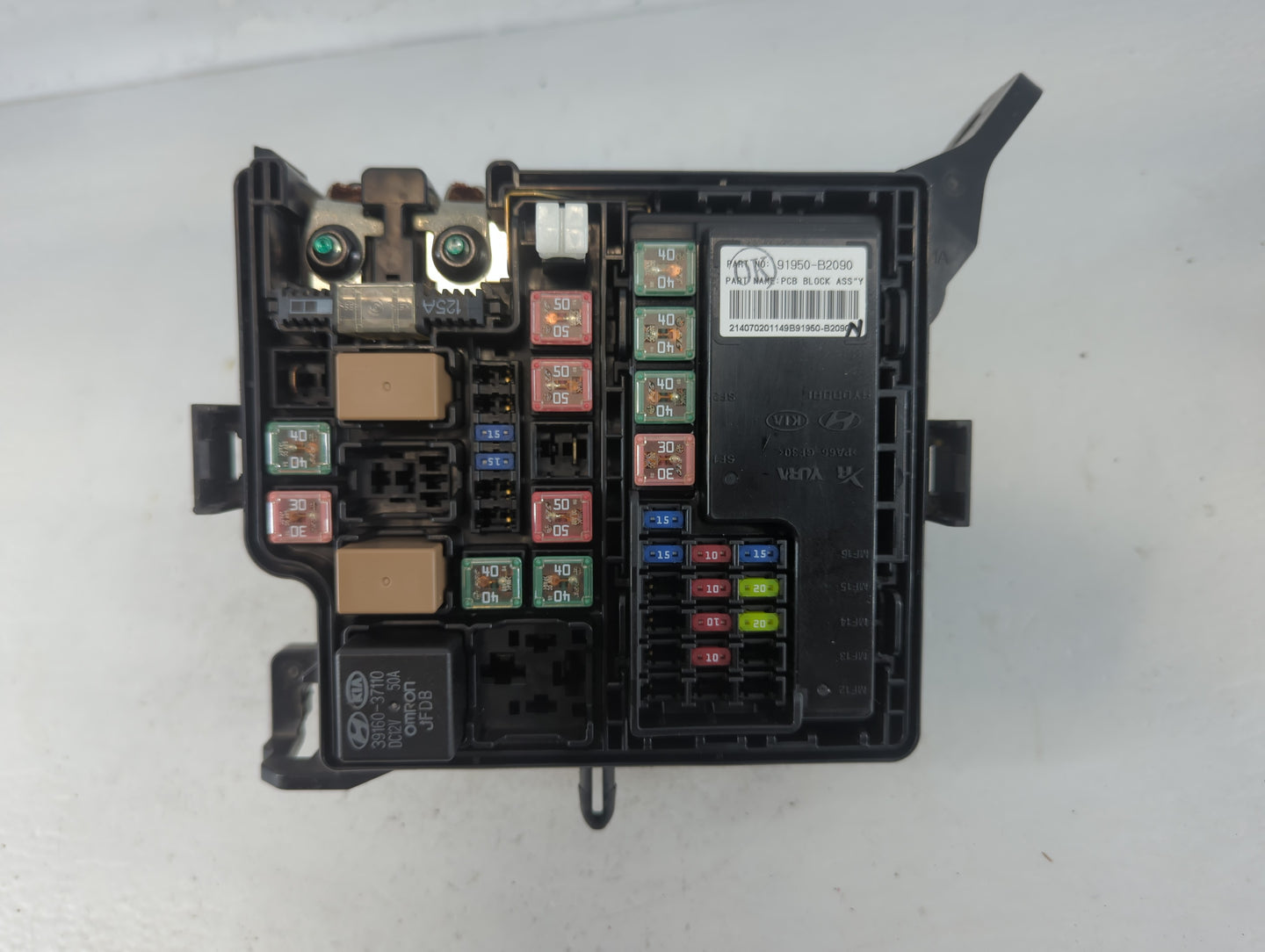 2015 Kia Soul Fusebox Fuse Box Panel Relay Module P/N:91950-B2050 Fits OEM Used Auto Parts - Oemusedautoparts1.com