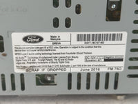 2014-2016 Kia Soul Radio AM FM Cd Player Receiver Replacement P/N:DG1T-19C107-MD Fits Fits 2014 2015 2016 OEM Used Auto Part