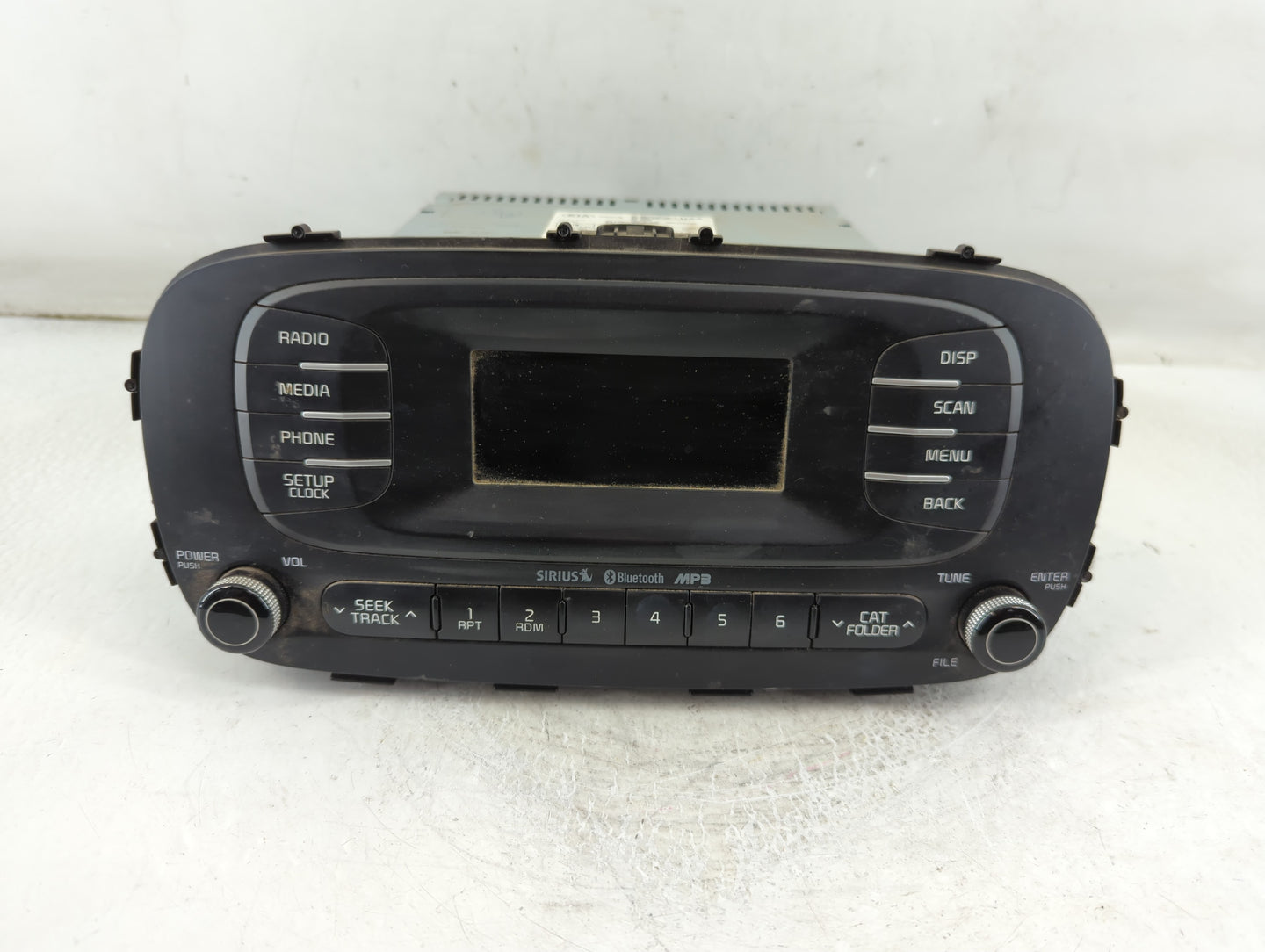 2014-2016 Kia Soul Radio AM FM Cd Player Receiver Replacement P/N:96170-B2090CA Fits Fits 2014 2015 2016 OEM Used Auto Parts