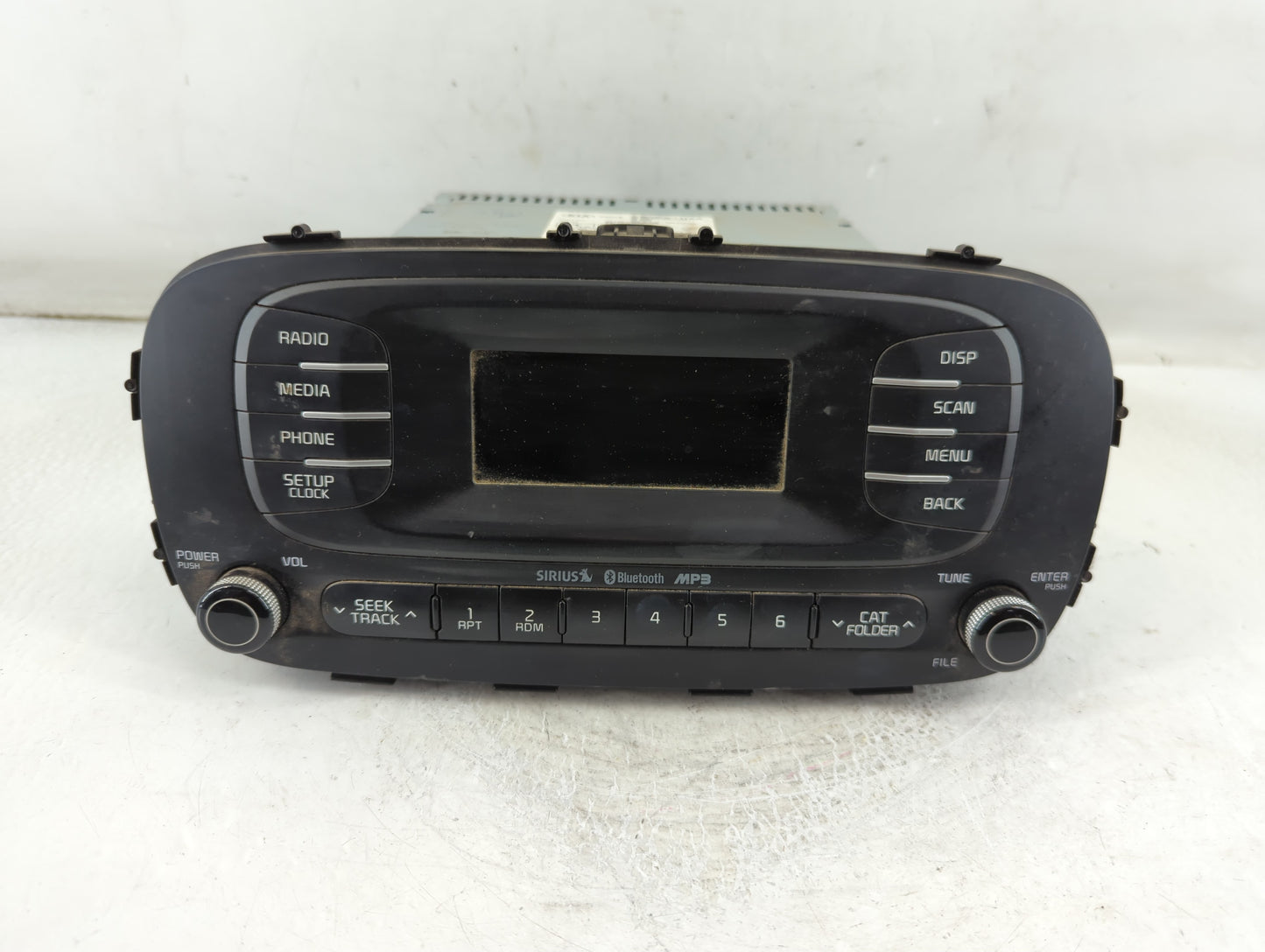 2014-2016 Kia Soul Radio AM FM Cd Player Receiver Replacement P/N:96170-B2090CA Fits Fits 2014 2015 2016 OEM Used Auto Parts