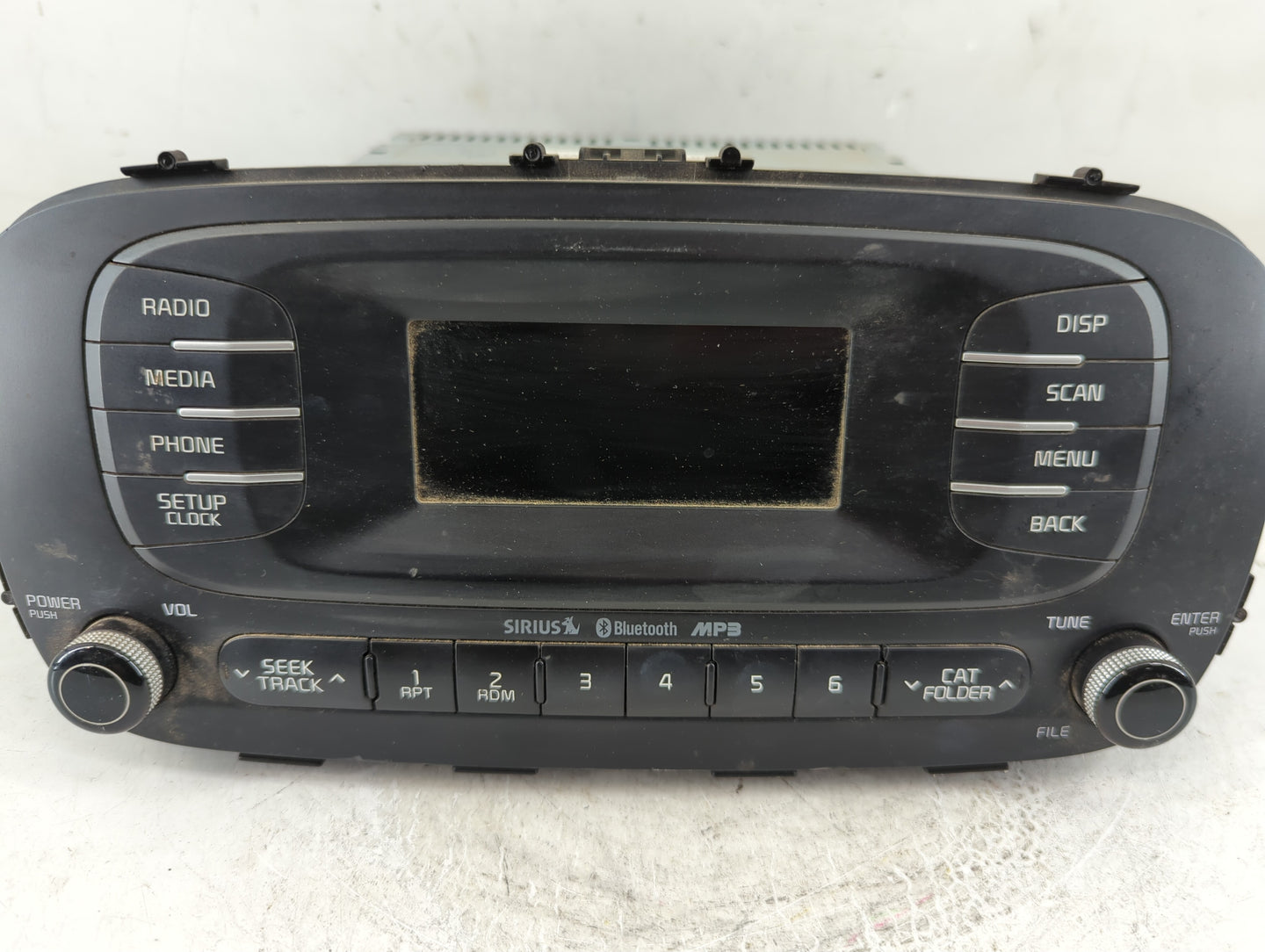 2014-2016 Kia Soul Radio AM FM Cd Player Receiver Replacement P/N:96170-B2090CA Fits Fits 2014 2015 2016 OEM Used Auto Parts