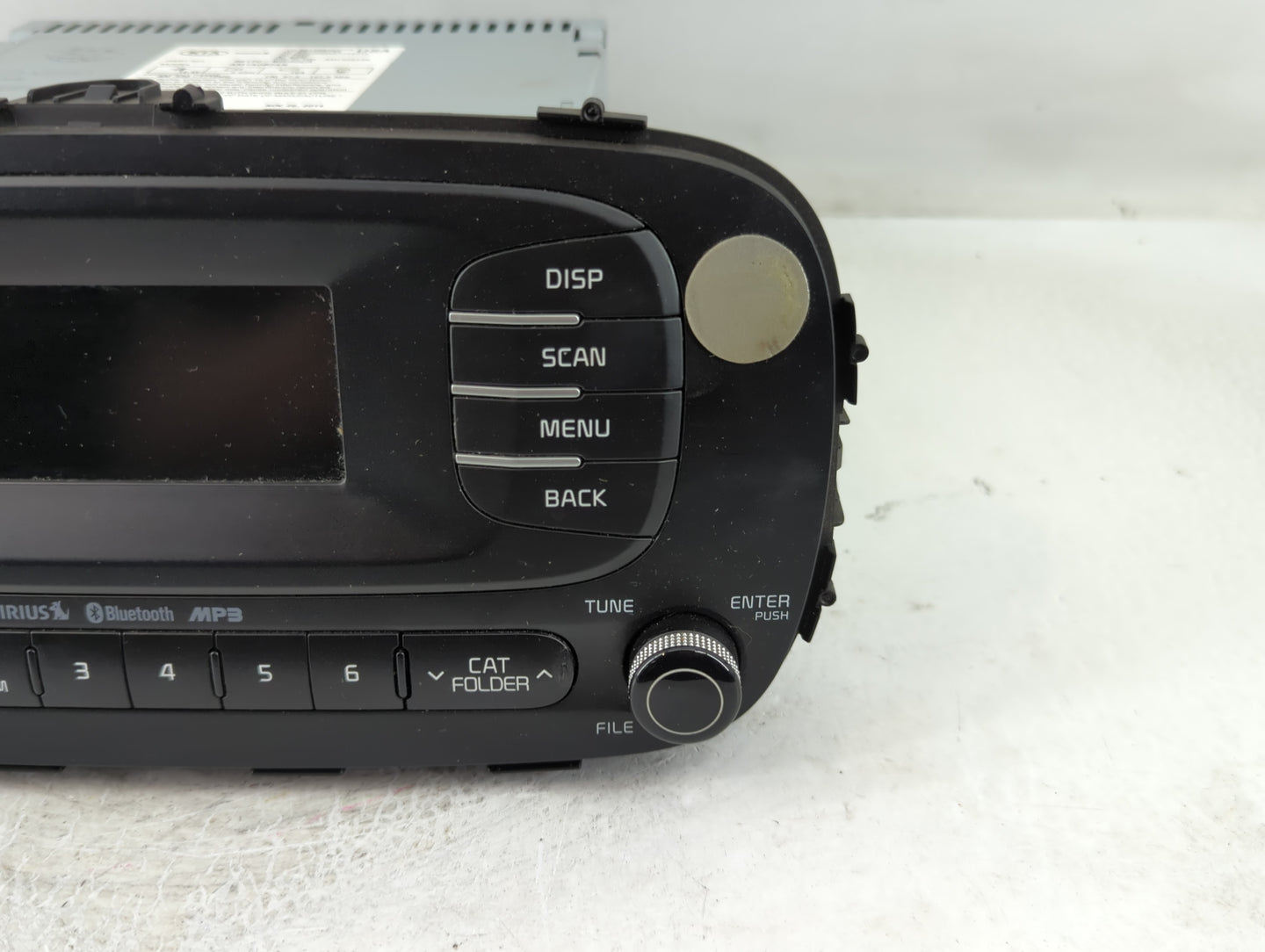 2014-2016 Kia Soul Radio AM FM Cd Player Receiver Replacement P/N:96170-B2090CA Fits Fits 2014 2015 2016 OEM Used Auto Parts