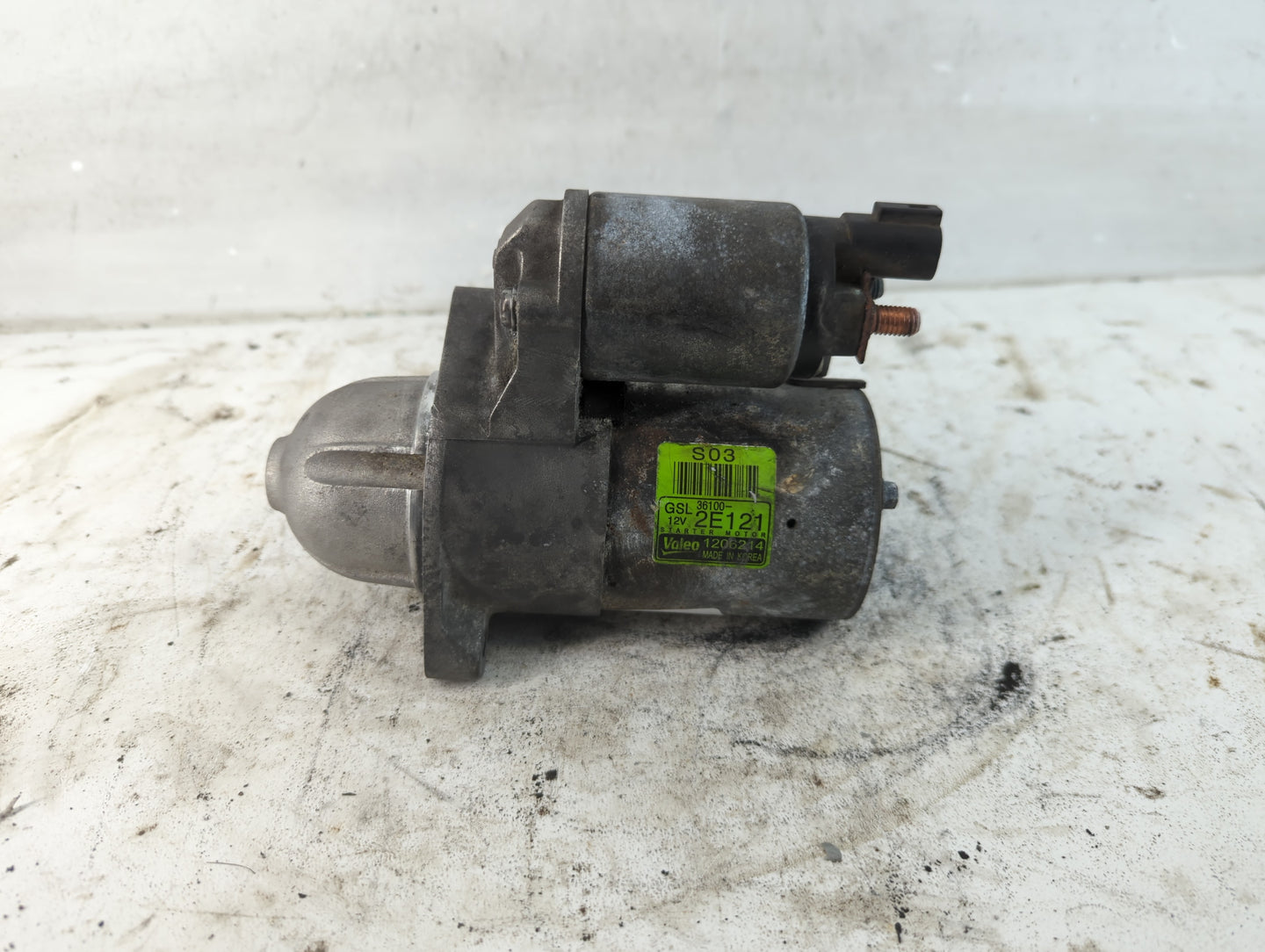2014-2015 Kia Soul Car Starter Motor Solenoid OEM P/N:36100-2E121 Fits Fits 2014 2015 2016 OEM Used Auto Parts - Oemusedauto