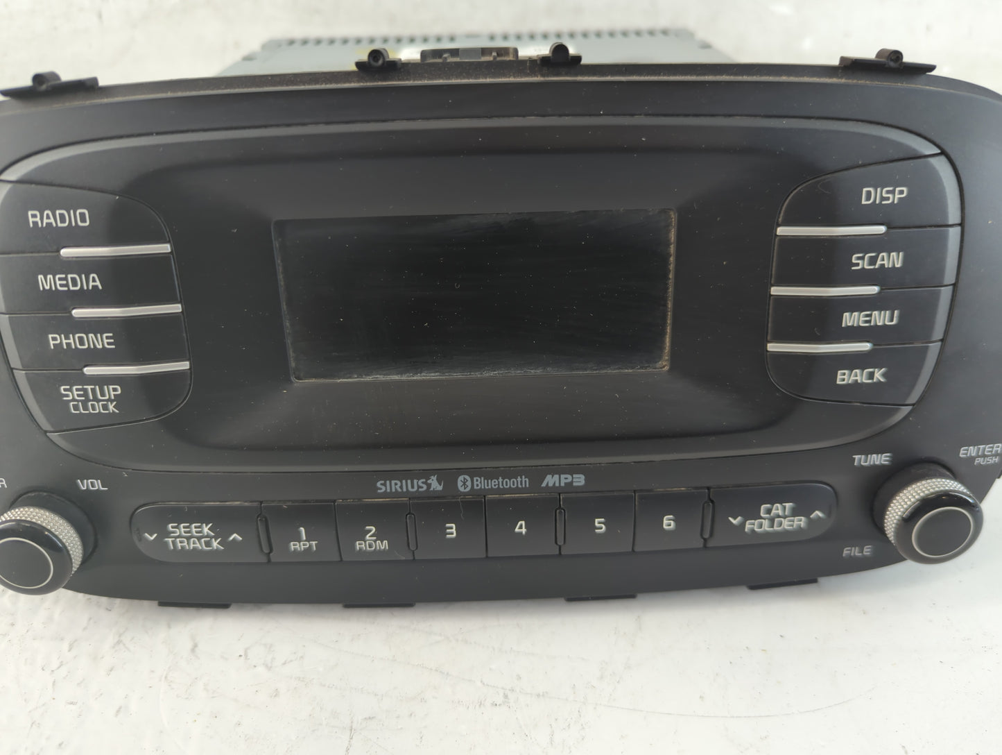 2014-2016 Kia Soul Radio AM FM Cd Player Receiver Replacement P/N:96170-B2090CA Fits Fits 2014 2015 2016 OEM Used Auto Parts