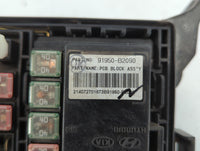 2015 Kia Soul Fusebox Fuse Box Panel Relay Module P/N:91950-B2090 Fits OEM Used Auto Parts - Oemusedautoparts1.com
