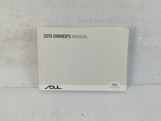 2015 Kia Soul Owners Manual Book Guide P/N:FB2O-EU46B OEM Used Auto Parts - Oemusedautoparts1.com
