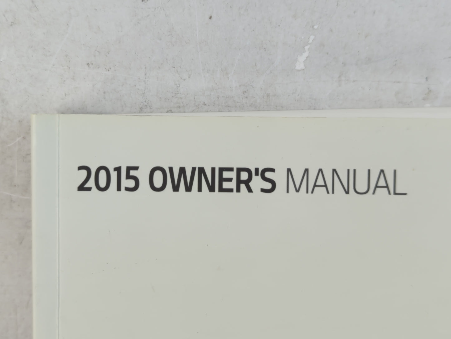 2015 Kia Soul Owners Manual Book Guide P/N:FB2O-EU46B OEM Used Auto Parts - Oemusedautoparts1.com