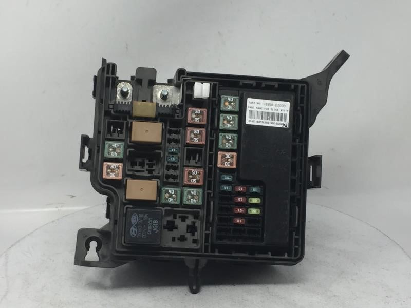 2015 Kia Soul Fusebox Fuse Box Panel Relay Module P/N:91950-B2090 Fits OEM Used Auto Parts - Oemusedautoparts1.com