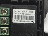 2015 Kia Soul Fusebox Fuse Box Panel Relay Module P/N:91950-B2090 Fits OEM Used Auto Parts - Oemusedautoparts1.com