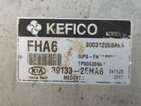 2015 Kia Soul PCM Engine Control Computer ECU ECM PCU OEM P/N:39133-2EHA6 Fits OEM Used Auto Parts - Oemusedautoparts1.com