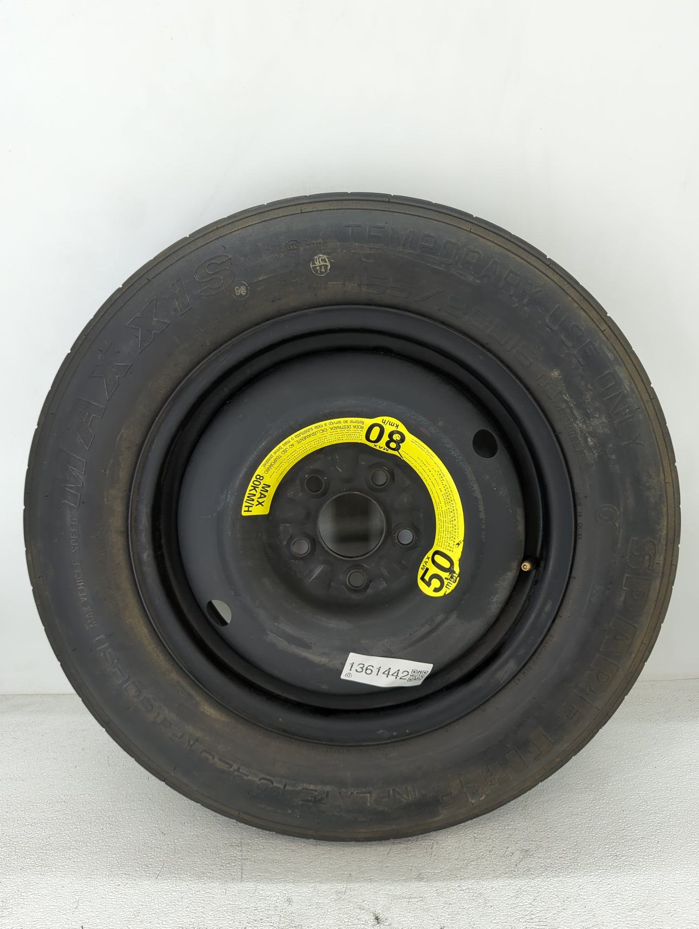 2006-2016 Kia Sportage Spare Donut Tire Wheel Rim Oem - Oemusedautoparts1.com