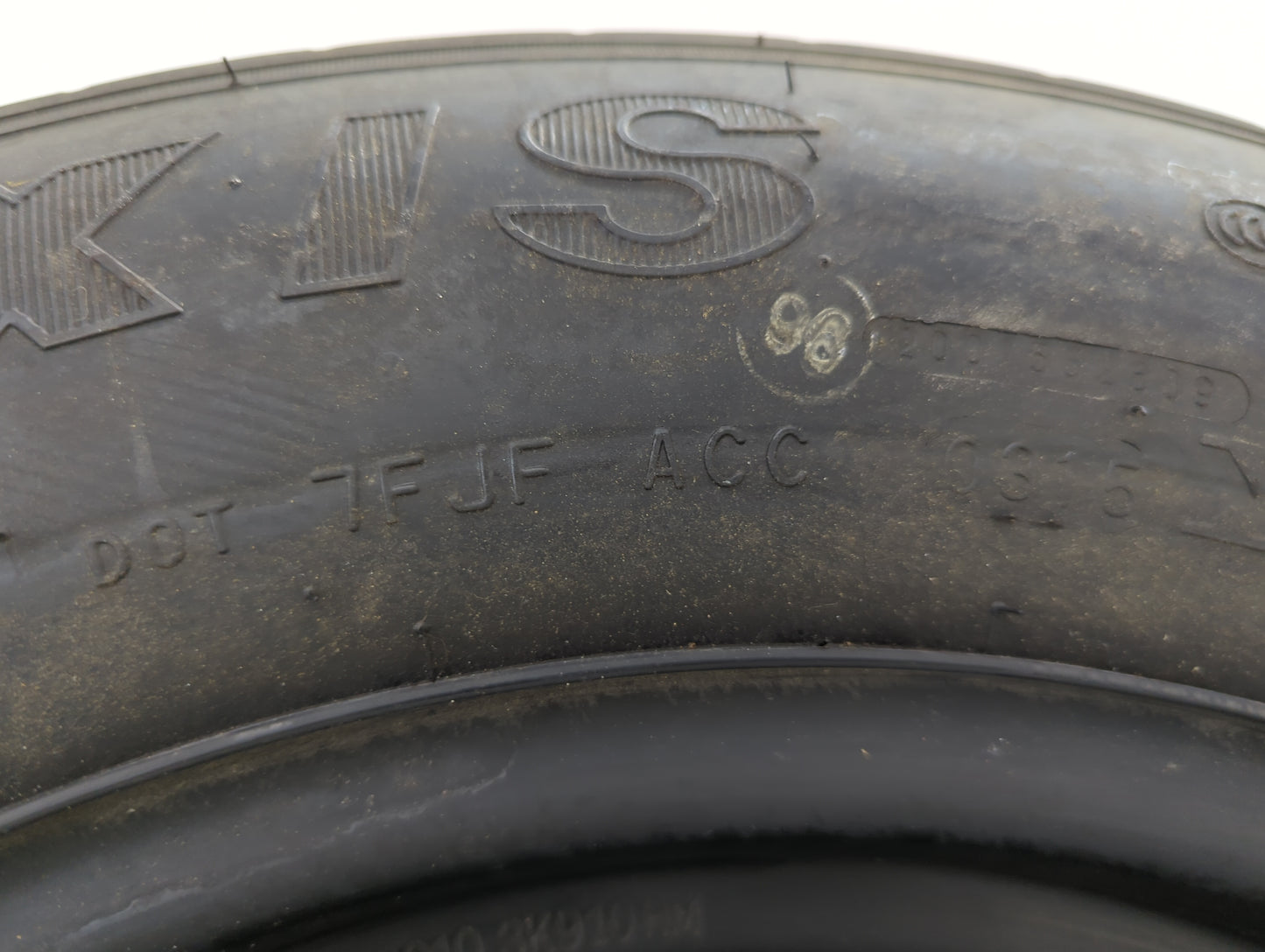 2006-2016 Kia Sportage Spare Donut Tire Wheel Rim Oem - Oemusedautoparts1.com