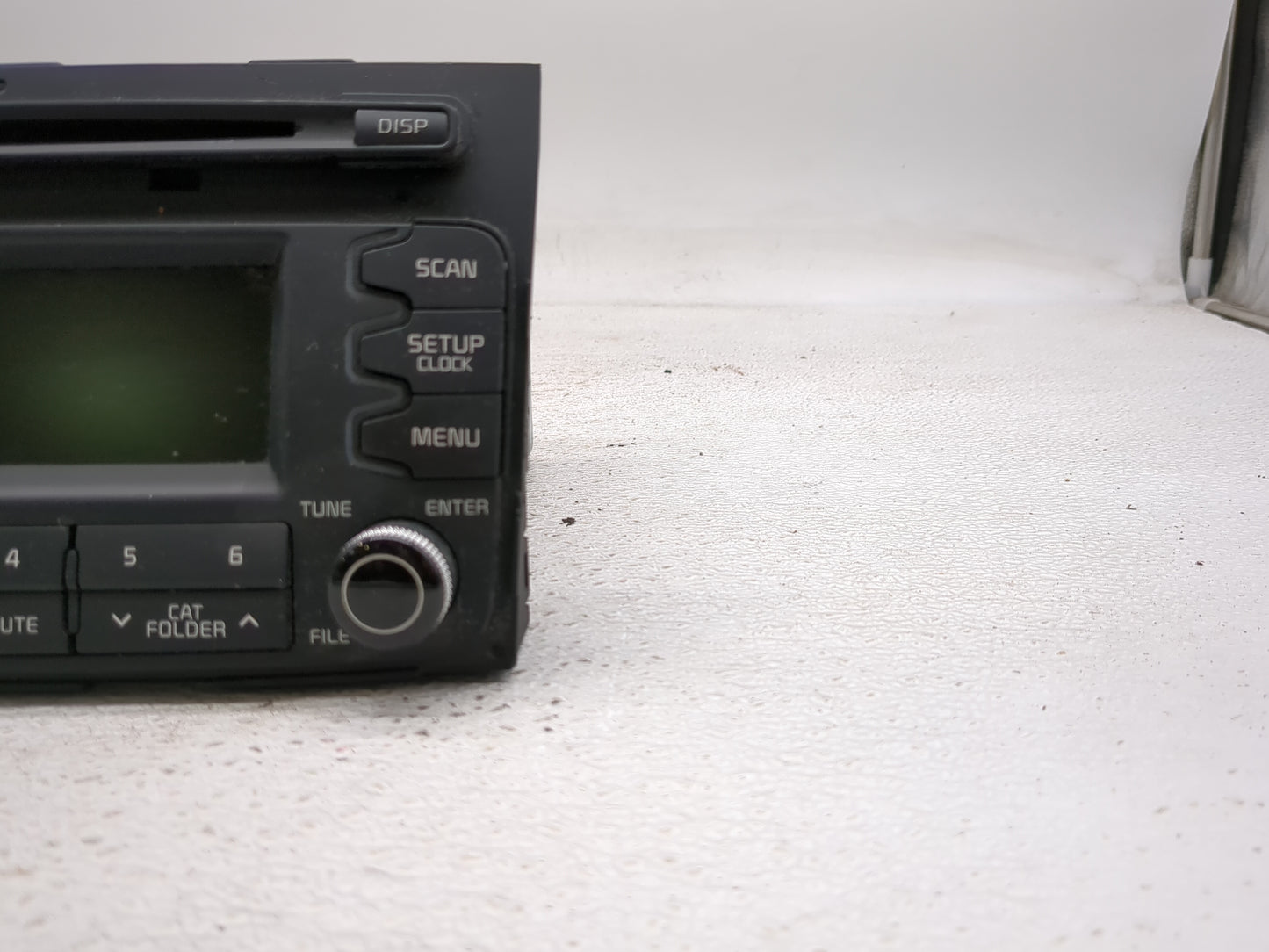 2014-2016 Kia Sportage Radio AM FM Cd Player Receiver Replacement P/N:96150-3W160WK Fits Fits 2014 2015 2016 OEM Used Auto P