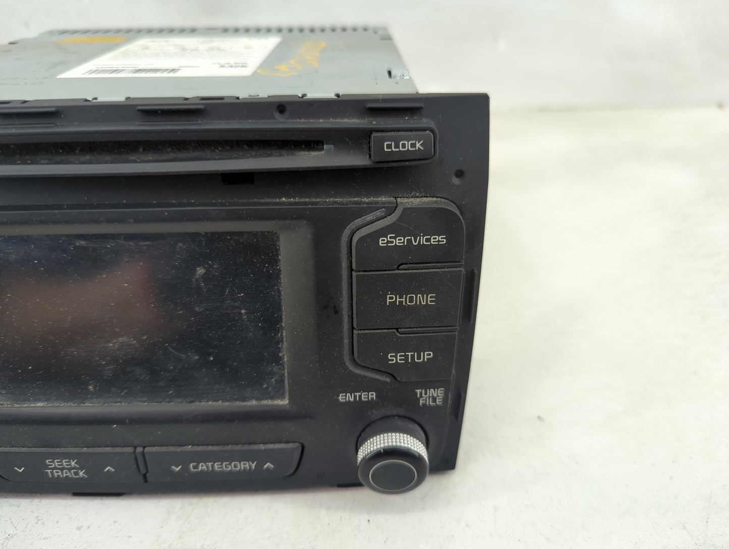 2014-2016 Kia Sportage Radio AM FM Cd Player Receiver Replacement P/N:96190-3W910WK Fits Fits 2014 2015 2016 OEM Used Auto P