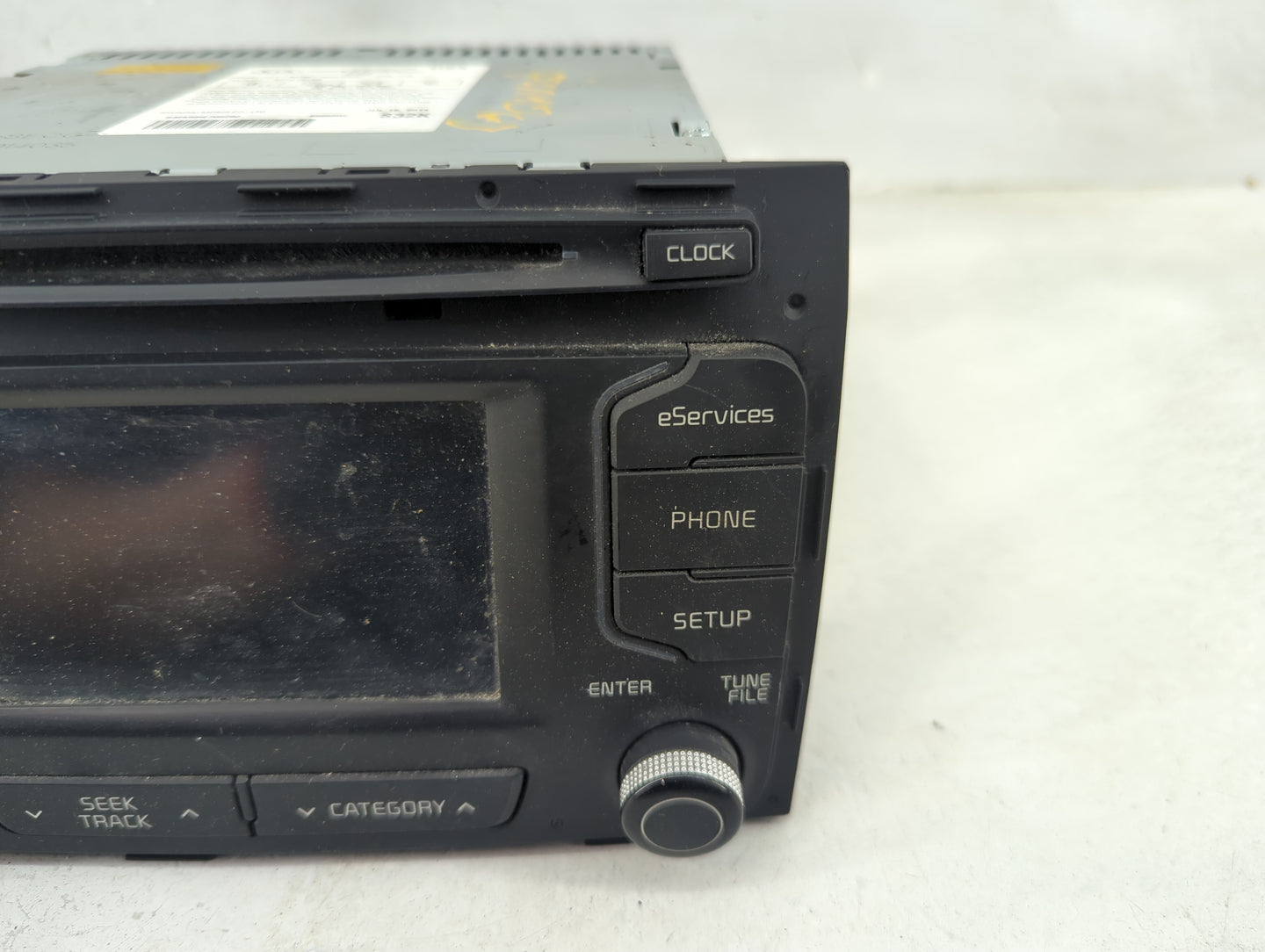 2014-2016 Kia Sportage Radio AM FM Cd Player Receiver Replacement P/N:96190-3W910WK Fits Fits 2014 2015 2016 OEM Used Auto P