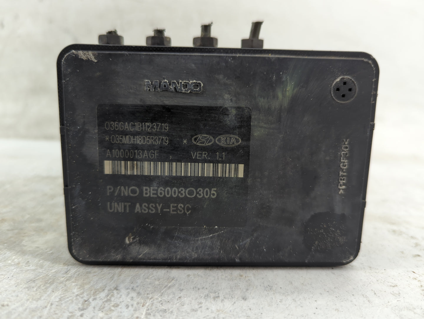 2014-2016 Kia Sportage ABS Pump Control Module Replacement P/N:BE60030305 A1000013AGF, 036GAC1B1123719 Fits Fits 2014 2015 2