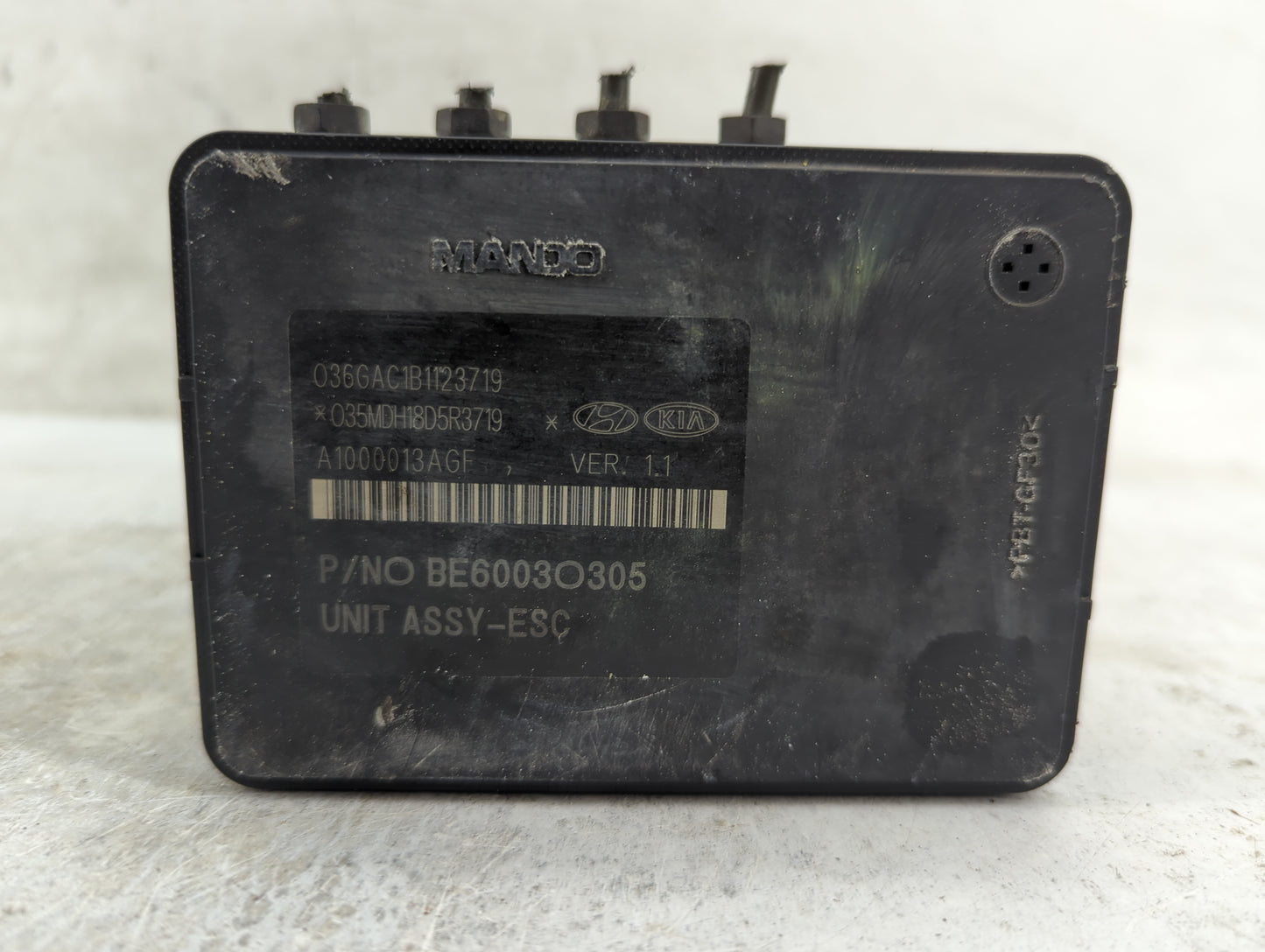 2014-2016 Kia Sportage ABS Pump Control Module Replacement P/N:BE60030305 A1000013AGF, 036GAC1B1123719 Fits Fits 2014 2015 2