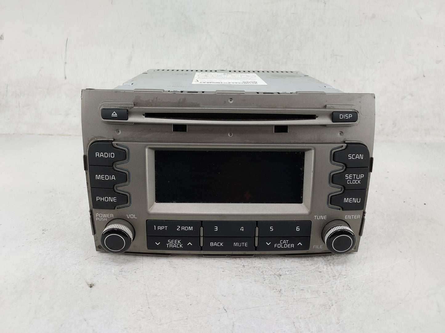 2014-2016 Kia Sportage Radio AM FM Cd Player Receiver Replacement P/N:961503W160DC9 AM1A0SLANDC9 Fits Fits 2014 2015 2016 OE