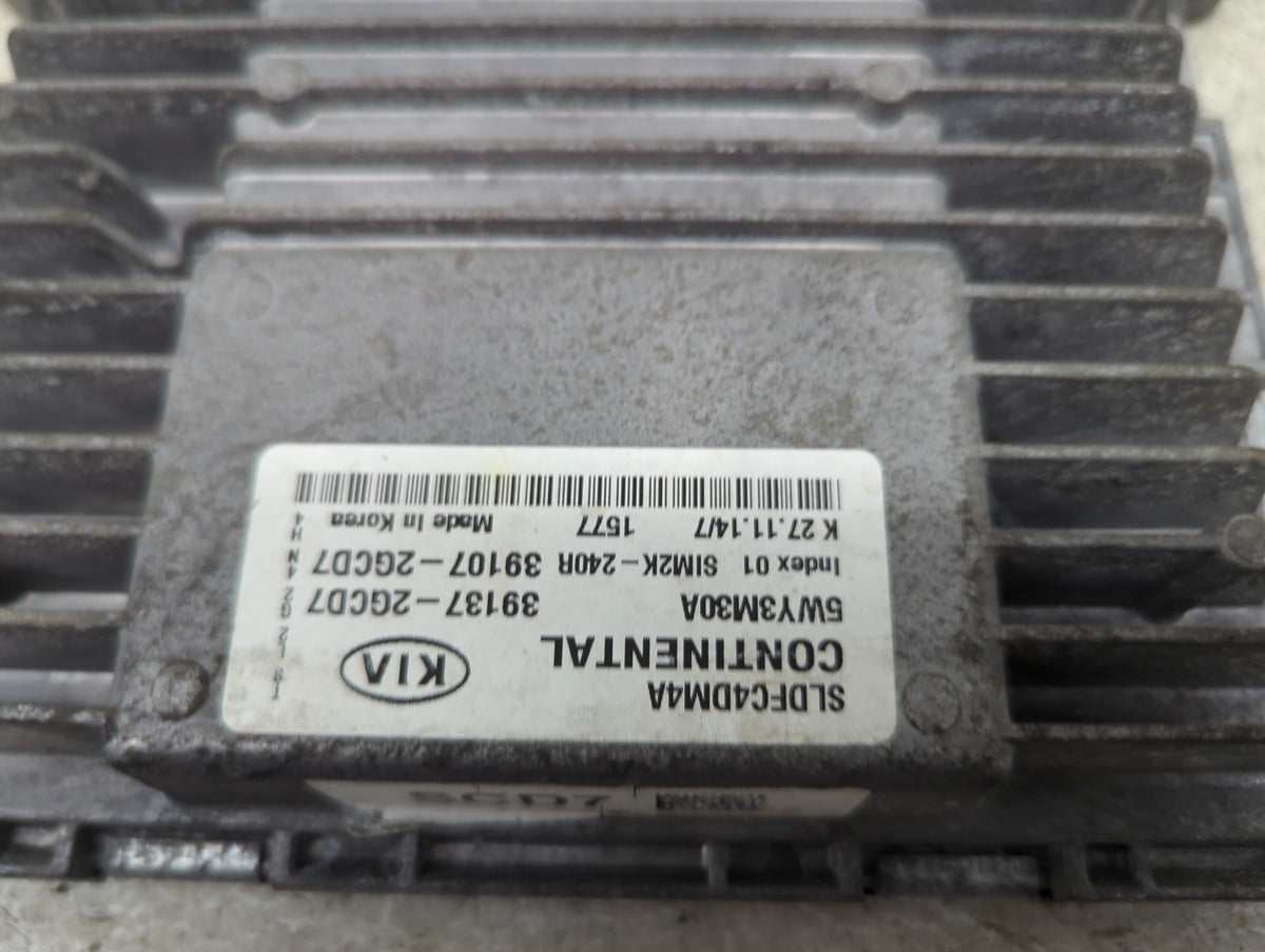2014-2016 Kia Sportage PCM Engine Control Computer ECU ECM PCU OEM P/N:39137-2GCD7 391072GCD1, SLDFC4DM4A Fits 2014 2015 201