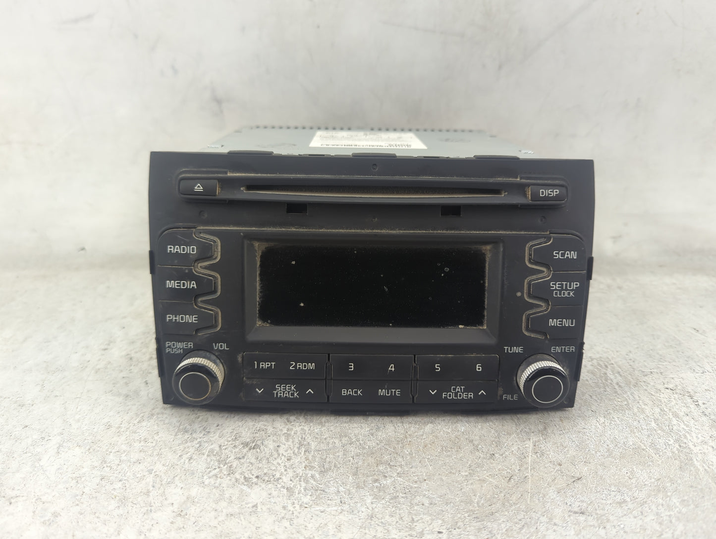2014-2016 Kia Sportage Radio AM FM Cd Player Receiver Replacement P/N:961503W160WK AM1A0SLAN Fits Fits 2014 2015 2016 OEM Us