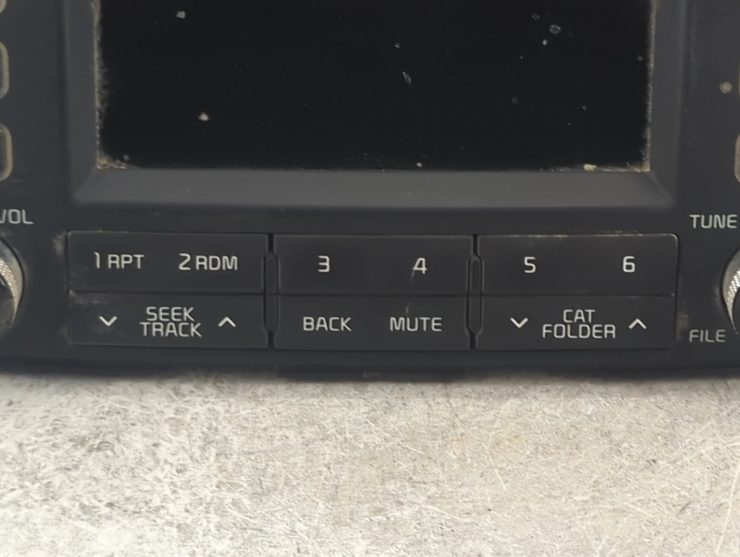 2014-2016 Kia Sportage Radio AM FM Cd Player Receiver Replacement P/N:961503W160WK AM1A0SLAN Fits Fits 2014 2015 2016 OEM Us