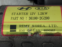 2011-2016 Kia Sportage Car Starter Motor Solenoid OEM P/N:8000357 36100-2G200 Fits OEM Used Auto Parts - Oemusedautoparts1.c