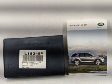 2015 Land Rover Discovery Sport Owners Manual Book Guide OEM Used Auto Parts - Oemusedautoparts1.com