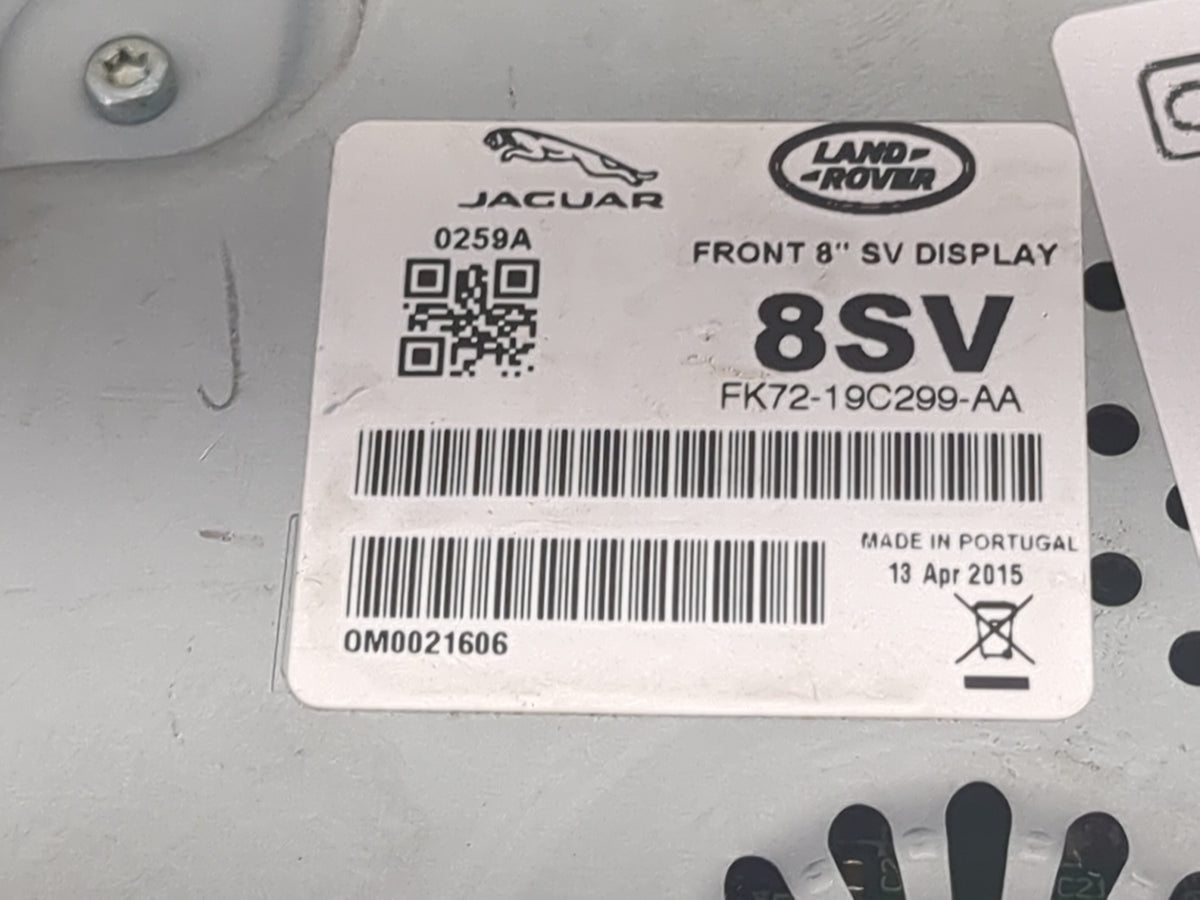 2015-2019 Land Rover Discovery Sport Information Radio Display Screen 1517843 - Oemusedautoparts1.com