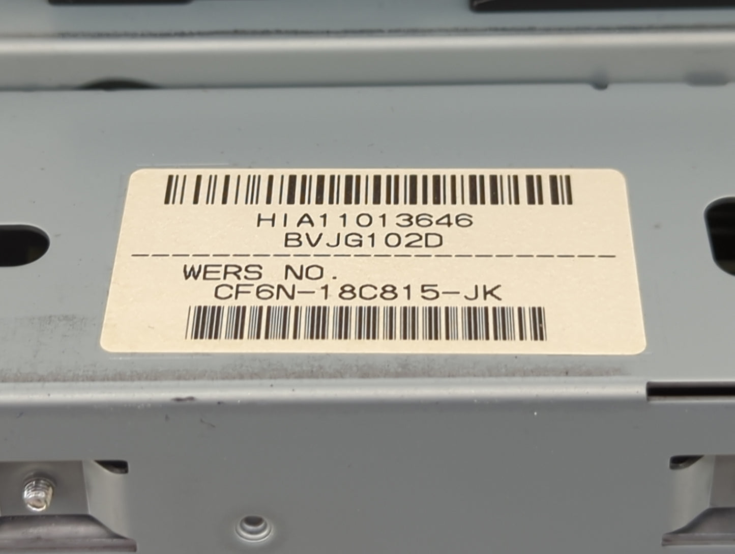 2015 Land Rover Evoque Radio AM FM Cd Player Receiver Replacement P/N:CF6N-18C815-JK BVJG102D Fits Fits 2012 2013 2014 2016 