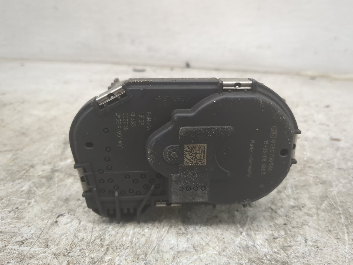 2015 Land Rover Evoque Throttle Body P/N:0280750586 CM5E9F991AD Fits Fits 2014 2016 2017 OEM Used Auto Parts - Oemusedautopa