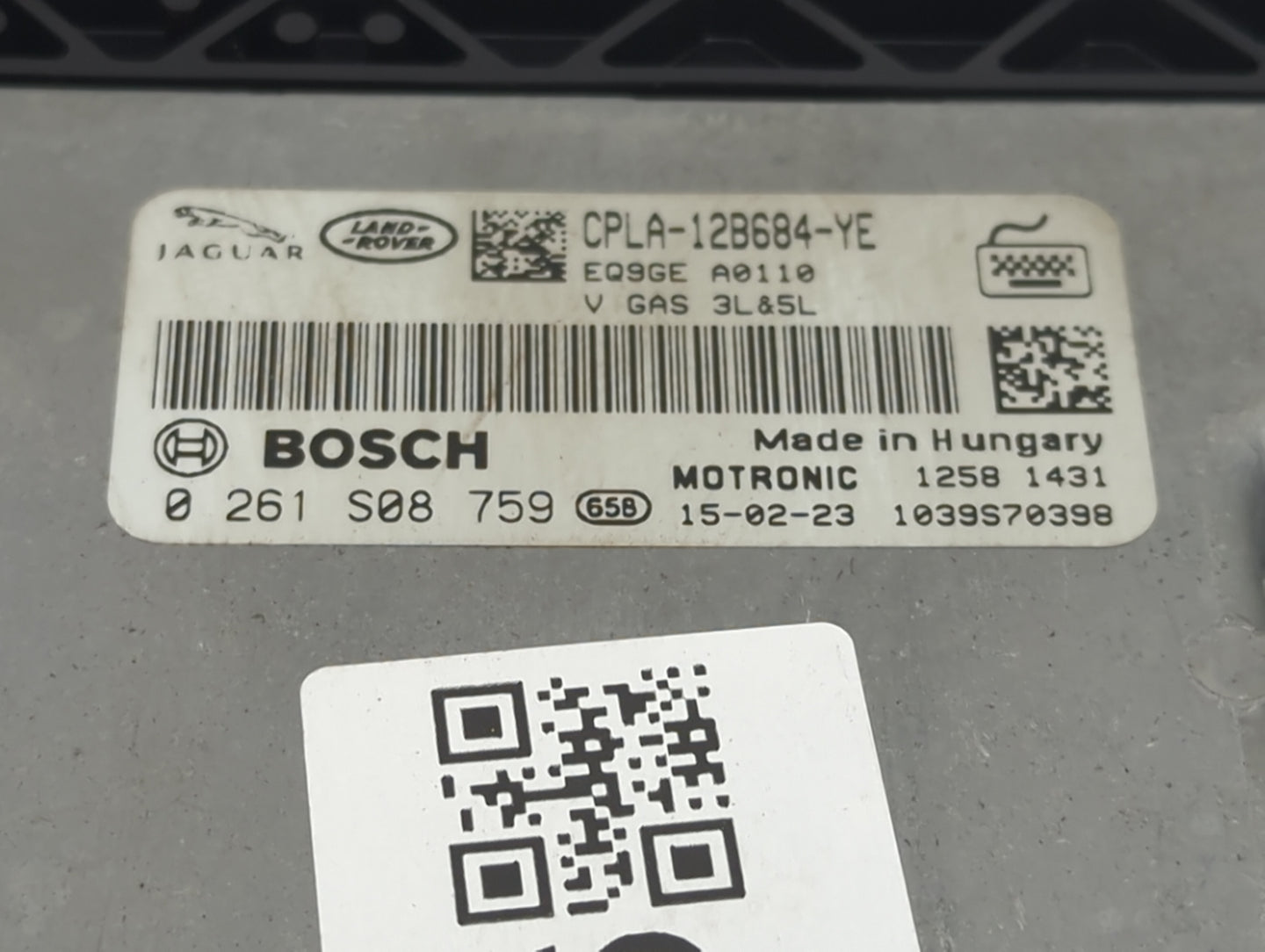 2014-2016 Land Rover Lr4 PCM Engine Control Computer ECU ECM PCU OEM P/N:CPLA-12B684-YE 0261S08759 Fits Fits 2013 2014 2015 